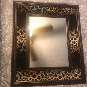 26x22 cheetah print mirror